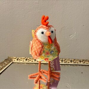2021 Target Easter fabric bird - Coopster, all tags attached!